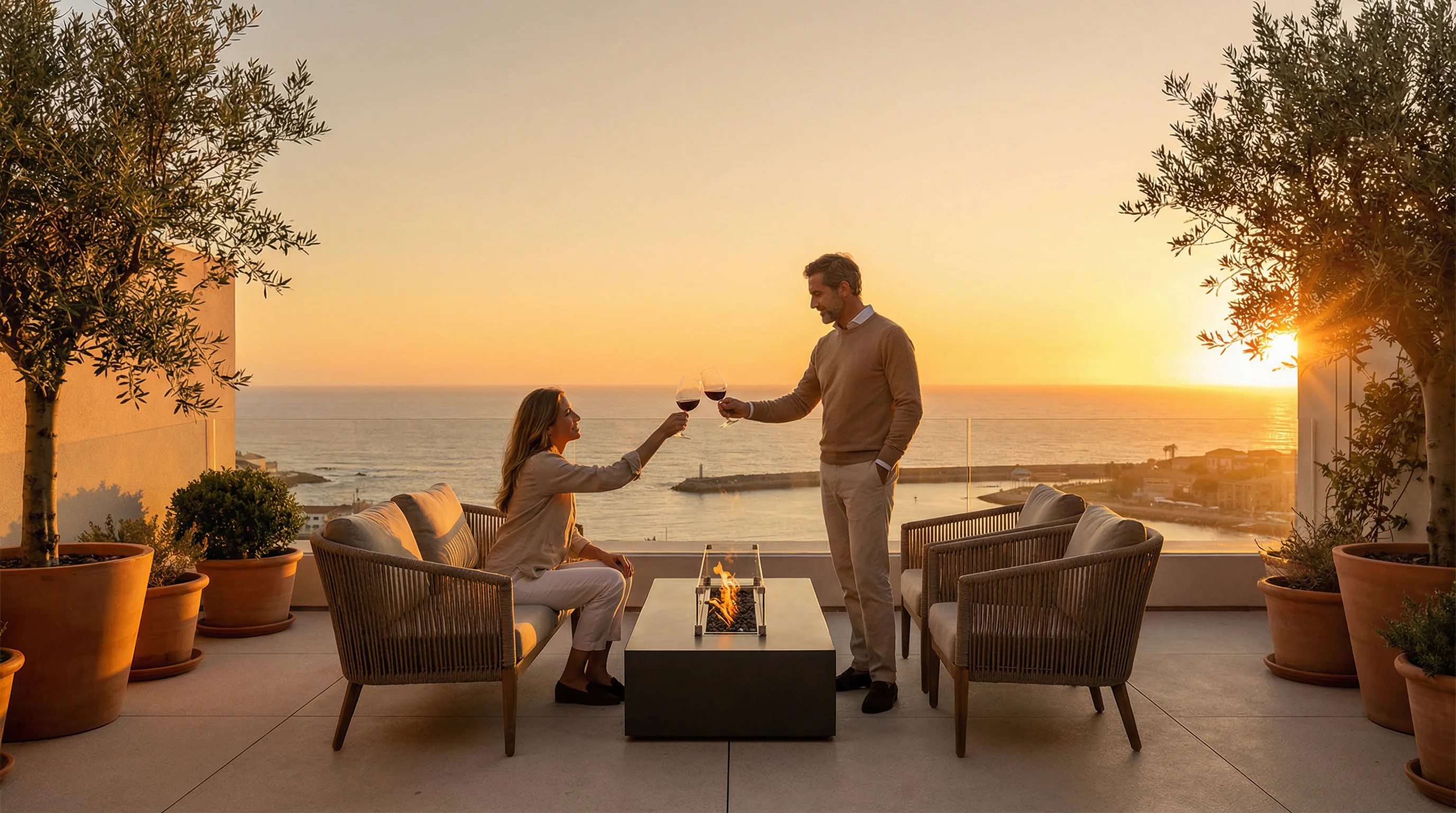 Estilo de vida de luxo na Foz